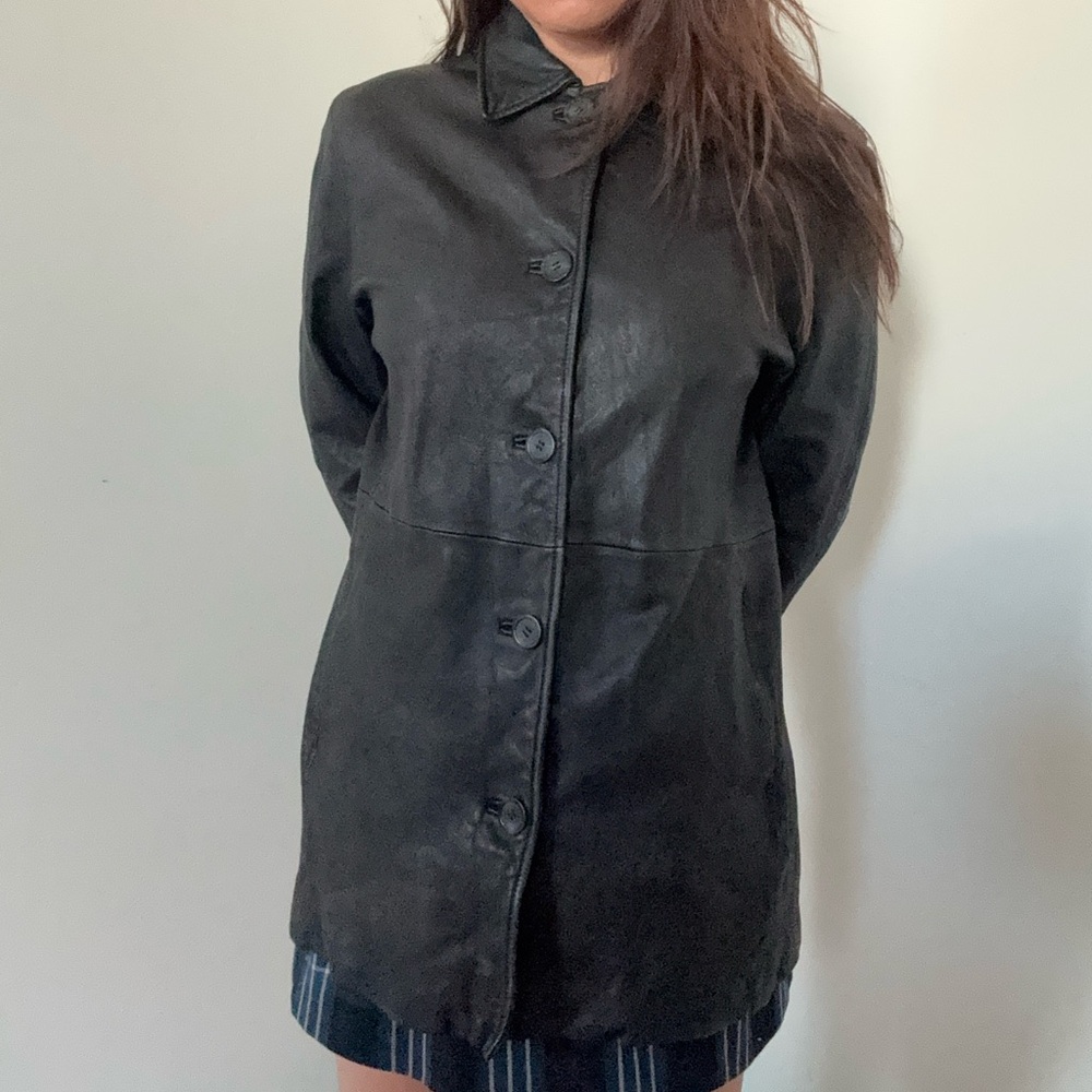Vintage 100 percent leather jacket